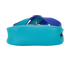Sac Berline 21 In Evercolor Bleu Hydra, top view